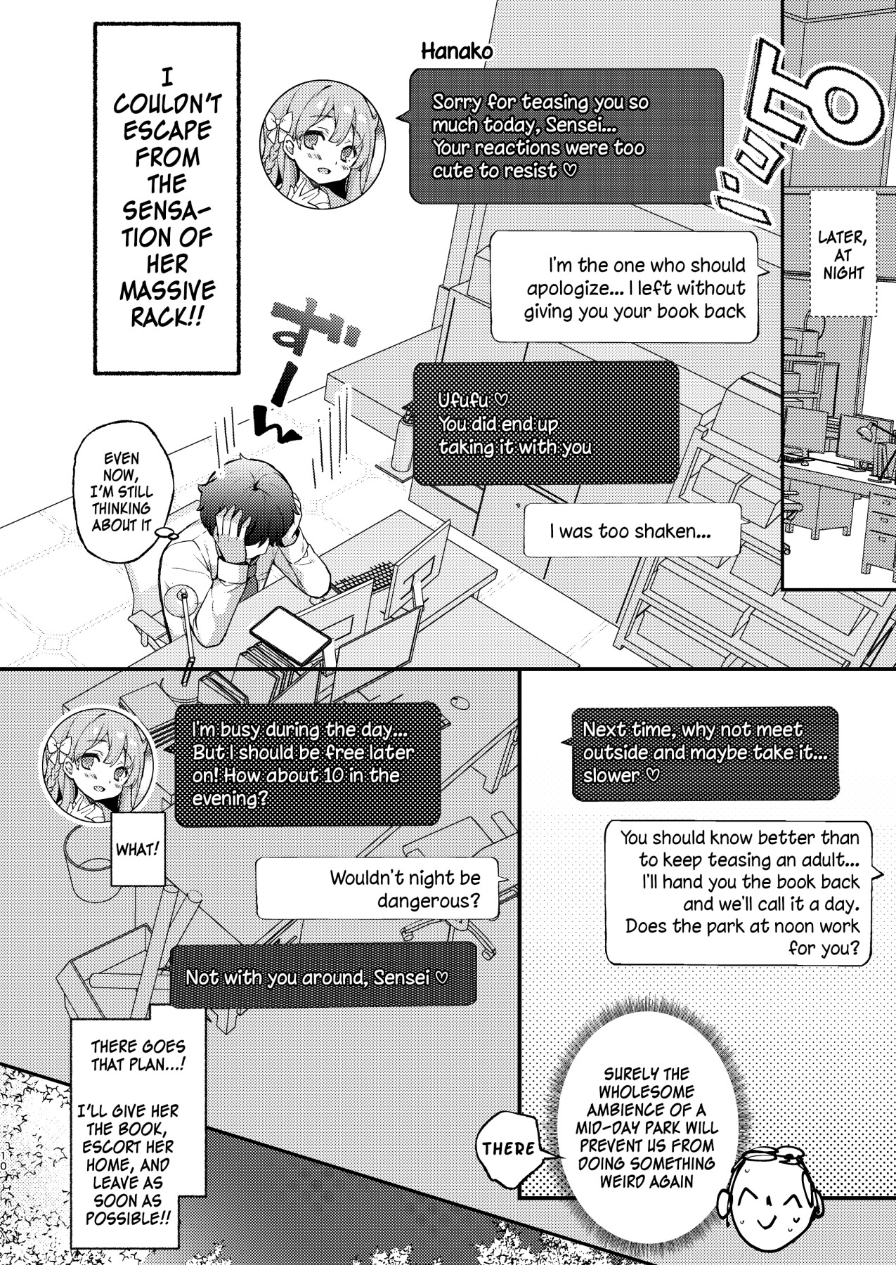 Hentai Manga Comic-Urawa Hanako's most embarrassing thing-Read-9